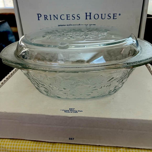 Princess House Kitchen Princess House Crystal 3 Qt Casserole Poshmark
